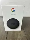 Google Nest Mini 2nd Generation Smart Speaker NEW Charcoal Gray