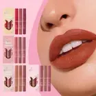 Makeup 3pcs Lipstick Set Matte Liquid Lipsticks Waterproof Cup Non-stick F0Z0