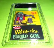 1965 Fleer Weird Ohs Wax Pack Unopened BUBBLE GUM Pack GAI GRADED 8 NM MINT
