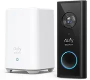eufy Security, Video Doorbell S220 (Battery-Powered) Kit, Security Camera - 2K Resolution, 180-Day Battery Life, Encrypted Local Storage, No Monthly Fees, Built-in Storage, Motion Only Alert