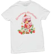 Strawberry Shortcake Men's T-shirt - Holding Custard Logo-Lgn93 Pure cotton high quality M