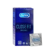 Durex Close Fit Invisible Condoms - 20 Condoms (Pack of 2)