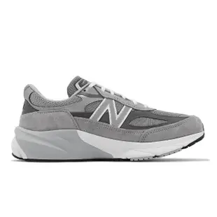 【NEW BALANCE】休閒鞋 990 V6 4E 超寬楦 灰 元祖灰 美製 男鞋 麂皮 復古 NB 紐巴倫(M990GL6-4E)