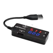 USB Tester Voltmeter Ammeter Meter Digital Dual Display Meter For Phone Tablet