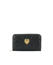 Logo zipper wallet One size Green