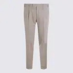 [Pt Torino] Pt Torino-Trousers Light And Natural-Uomo 54