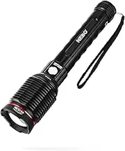 NEBO Redline 6K Rechargeable Flashlight | 6000 Lumens, 4 Light Modes, Durable Metal & Waterproof, Bright Tactical Light for Camping, Hunting & EDC, Includes Charging Cable