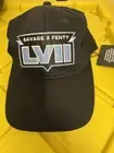 Savage Fenty Hat Rihanna Beauty Logo Baseball Cap Super Bowl Black Osfa Music