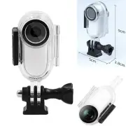 Waterproof Case Protective Cover Housing Shell Kit for Insta360 Go2 Thumb Camera