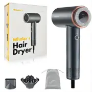 Whaler'S Professional High Speed Anion Hair Dryer - 110,000RPM, 23M/S Wind Speed