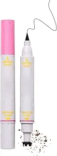 Faux Freckles - Makeup Dot Pen,Waterproof 2 In 1 Fake Freckles Stamps Eye Liner Long Lasting for Skin Beauty Women Girl Natural Look Gathering