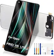 LCD Screen for Oppo Find X5 Lite 5G / Reno7 4G and 5G - Replacement Screen for Oppo Find X5 Lite 5G Touch Digitizer for Find X5 Lite 5G CPH2371 LCD Display Glass Mounting Kit