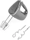 EK4249GUNMETAL Cosmos Hand Mixer – Electric Baking Whisk, 5 Speed with Turbo Set