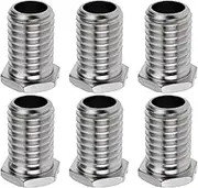 EMSea 6pcs Kitchen Sink Basket Strainer Screws 1.15cm x 2cm Sink Basket Screw Stainless Steel Hollow Screws for Strainer Basket Valves Strainer Plugs Sink and Kitchen Drains