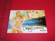 2013 Benchwarmer CASEY DURKIN #58 Autograph DUKES of HAZZARD - Deal or No Deal