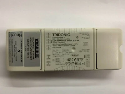 TRIDONIC Driver LCI 10W 150mA–400mA TOP SR LED digital dimmable control gear