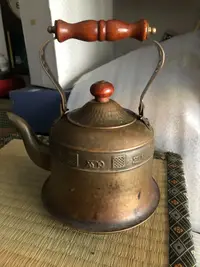在飛比找樂天市場購物網優惠-日本回流純銅水壺鑄銅水壺老銅壺