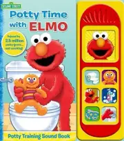 Sesame Street Potty Time with Elmo Potty Training Sound Book New Sealed
