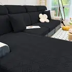 Sectional Couch Covers, Chaise Sofa Couch Cushion Covers, Magic L Shape Sofa Cov