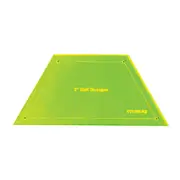 Quilting Patchwork Sewing Template Half Hexagon 2 Inch