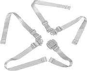 ibasenice Enhanced Security Seat Straps High Chair Stroller Toy Straps Comfortable Machine Washable