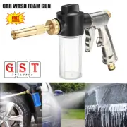 High Pressure Car Wash Foam Gun Water Soap Sprayer Jet Lance Cleaning Tool Kits