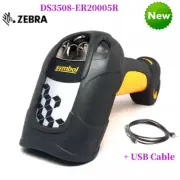 New Symbol DS3508-ER20005R Extended Range 2D Kit Handheld Barcode Scanner Cable
