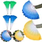 Chinese Folding Dance Fan Performance Fan Square Dance Fan 2pcs GXK