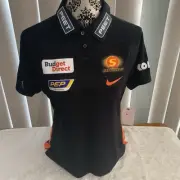 Perth Scorchers Nike Cricket Polo Shirt - Womens - Medium M - New With Tags NWT