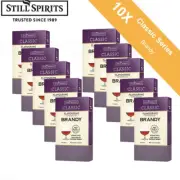 10 x Still Spirits Classic Brandy Essences 2 Sachet Make 2.25L Home Brew Alcohol