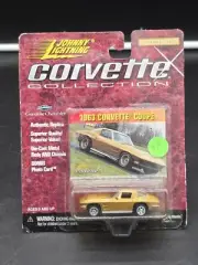 Johnny Lightning Corvette Collection 1963 Corvette Coupe Gold Limited Edition