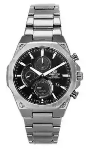 Casio EDIFICE Slim Line Chronograph With Sapphire EFS-S570DC-1A 100M Mens Watch