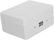 Parliky Box Key Box Cable Organizer Position Large Holder Con Locking Key Organizer Cabinet Car Chain Combination Key Hangers for Wall Cable Management Keys Hider Locks White Iron Plate