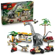 LEGO® Jurassic World Raptor & Titanosaurus Tracking Mission Dinosaur Toy 76973