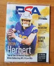 SMR Magazine PSA Certified Price Guide (Feb 2022) Justin Herbert