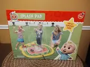 Cocomelon Splash Pad Colorful Water Sprinkler Toy Outdoor Summer Fun 12+ months