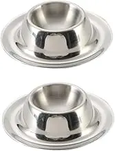Zerodeko Stainless Steel Egg Rack Egg Tray Kitchen Tool Tabletop for Breakfast Brunch