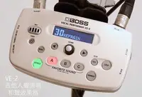 在飛比找Yahoo!奇摩拍賣優惠-【小叮噹的店】BOSS VE-5 專業 人聲效果處理器 效果