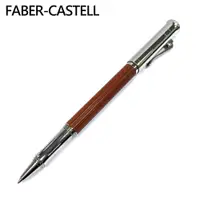 在飛比找PChome24h購物優惠-Faber-Castell 鍍白金蘇木鋼珠筆 145510