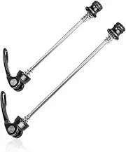 Bike Axle Quick Release Skewer Front Rear ycle Axle Wheel Hub for Mountain Bike Road ycle Black