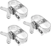 3Pcs Winter Pool Cover Winch Durable Aluminum Cable Tightener for Above Ground Pools Energy Saving Fastener