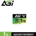 現貨AGI 亞奇雷 TF138 1TB MICROSDXC U3/A2 記憶卡(附轉卡)