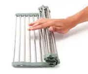 Over The Sink Roll Up Rack (Sage)