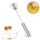 Semi-Automatic Egg Whisk Hand Push Egg Beater Mixer Blender New F3D0