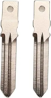 STGTZPLPDU 10pcs Key Blade HU136 HU136TE Flip Uncut Car Key Blade Fit for Renault Megan Modus Clio Modus Kangoo Logan Sandero Duster Door Lock