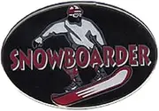 Knockout 551H 'Snowboarder' Hitch Cover