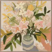 Sunlit Bouquet Canvas Art Print