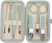 Healeved 1 Set manicure tools nail professional pedicure tool metal ear picks manicure grooming kit cat trimmer manicure accessory Remover Multifunction Stainless steel