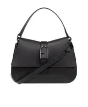 Furla Flow Medium Shoulder Bag One size Black