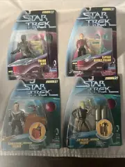 Lot Of 4 Star Trek Warp Factor Series 2 Swarm, Beverly, Jem Hadar Cardasian NIP